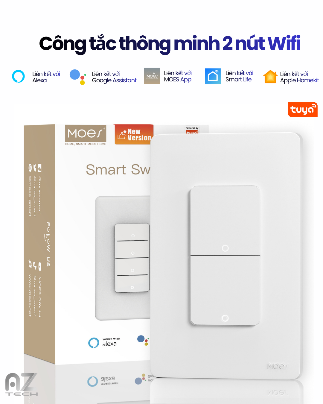 CÔNG TẮC CƠ THÔNG MINH BLUETOOTH+ WIFI - Ảnh 2