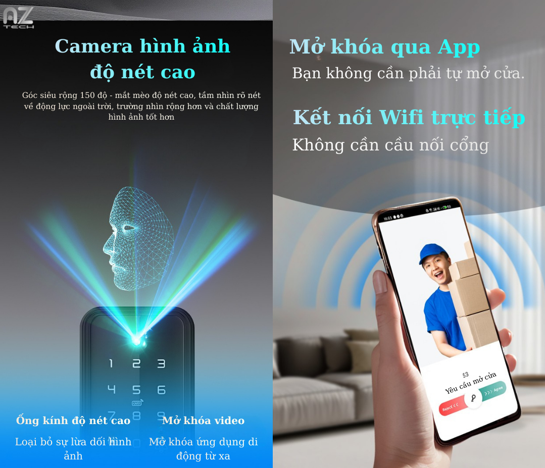 Khóa thông minh Smart Lock 711 - Ảnh 3