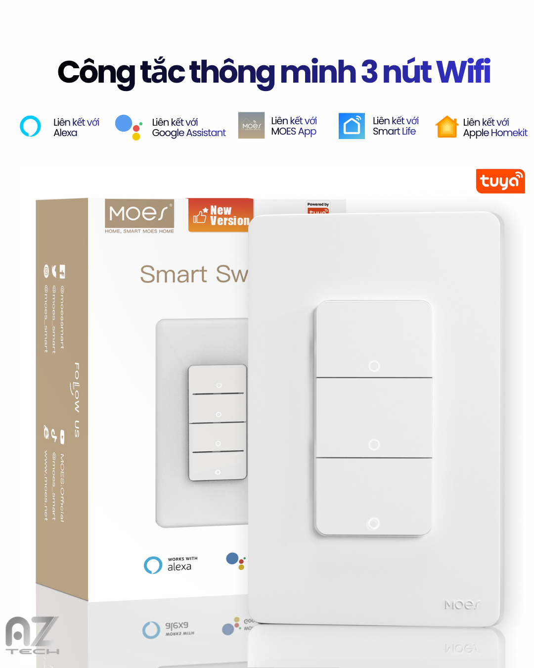 CÔNG TẮC CƠ THÔNG MINH BLUETOOTH+ WIFI - Ảnh 3
