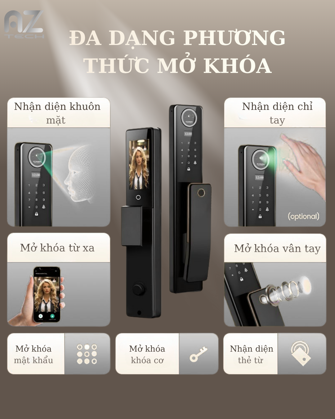 Khóa thông minh Smart Lock Model 835 - Ảnh 3