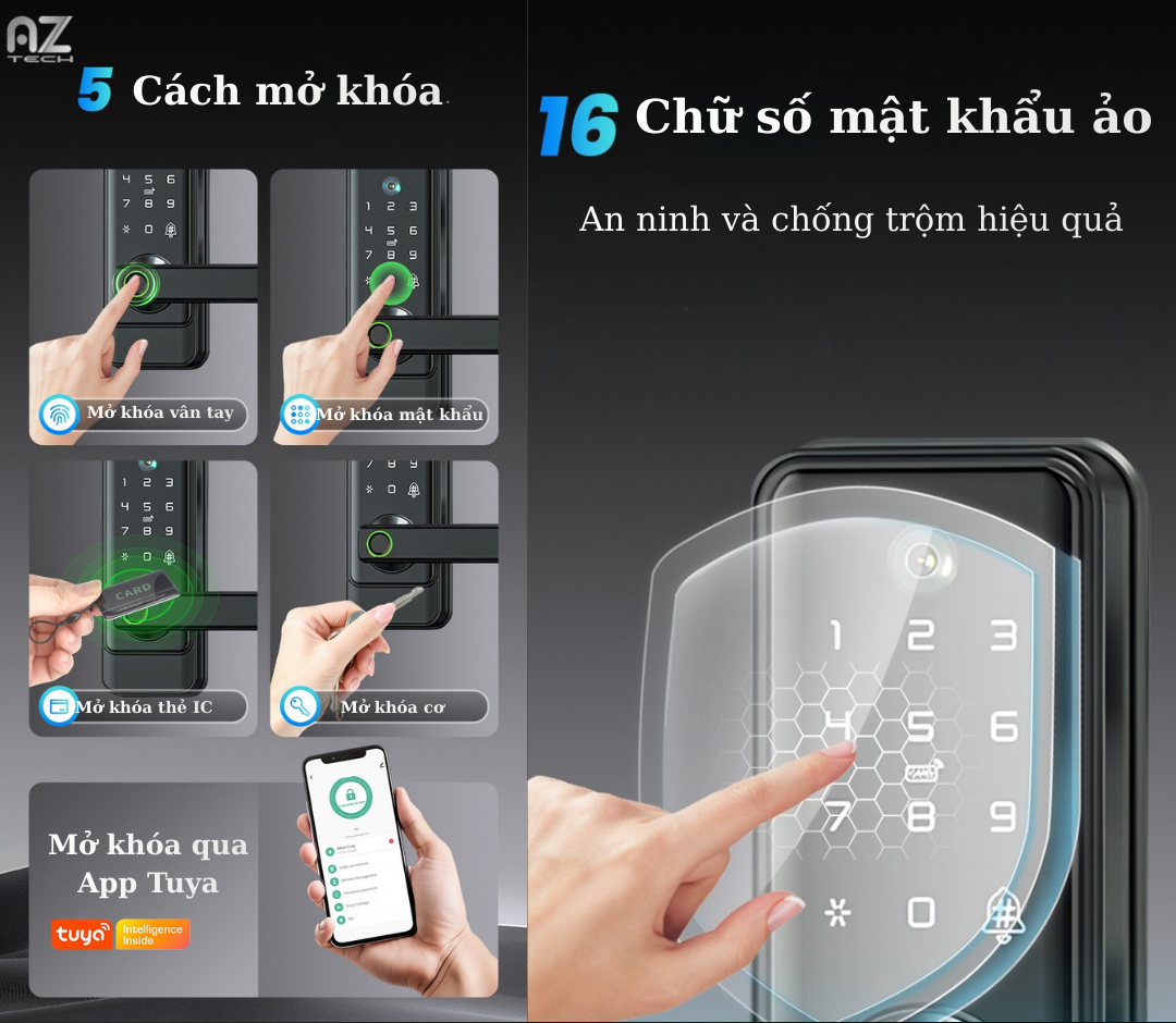 Khóa thông minh Smart Lock 711 - Ảnh 4