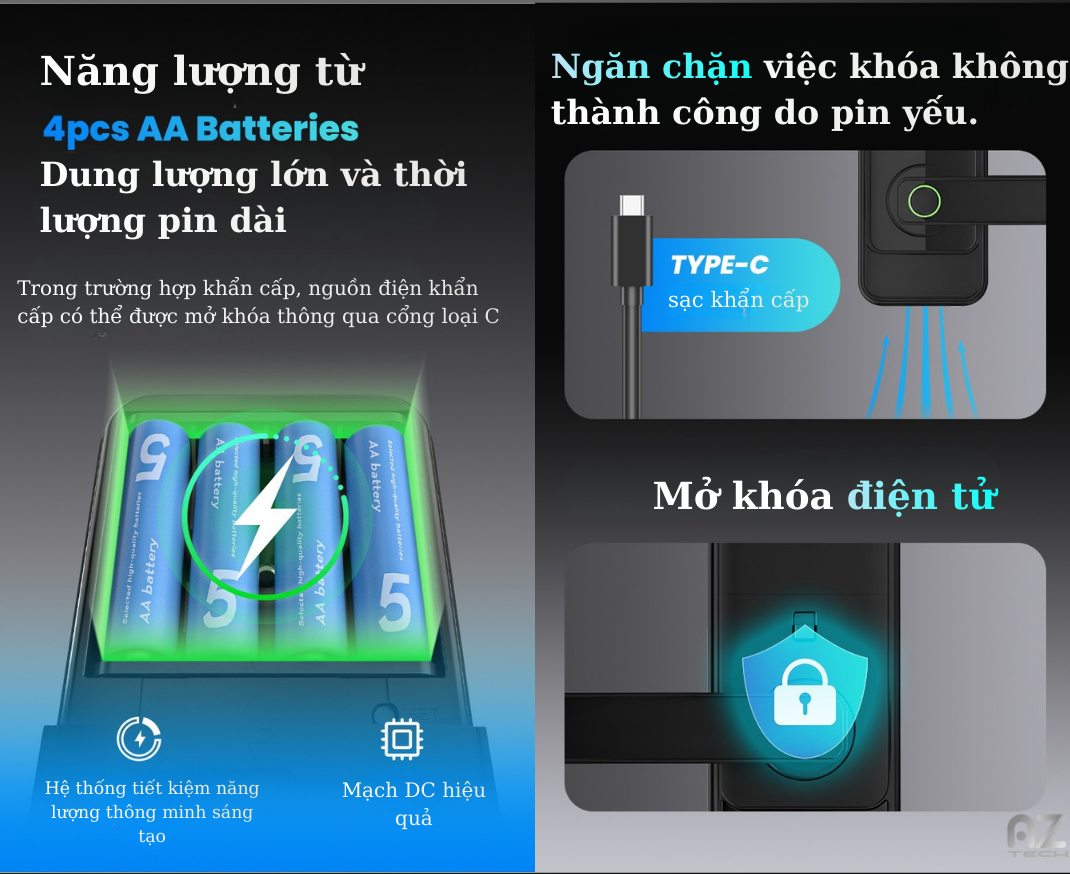 Khóa thông minh Smart Lock 711 - Ảnh 5